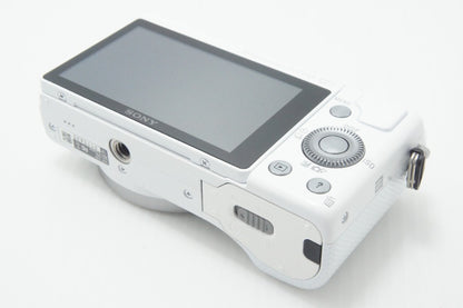 良品 SONY ソニー α5000 ボディ ILCE-5000 ミラーレス一眼カメラ ホワイト 元箱付 260626ae