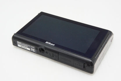 良品 Nikon ニコン COOLPIX S100 コンパクトデジタルカメラ シルバー 260616b