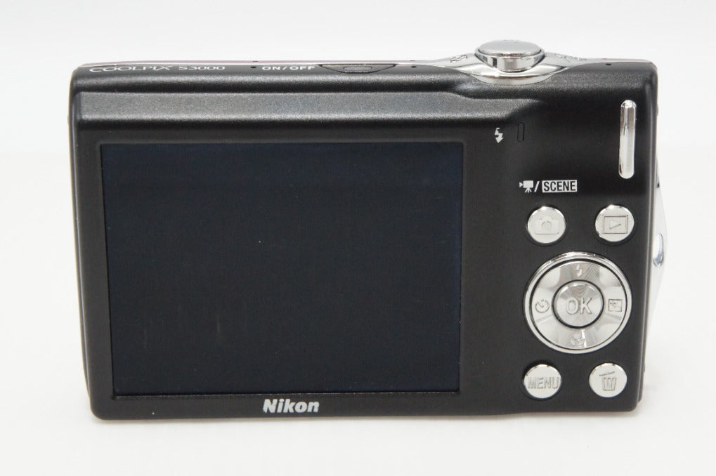 良品 Nikon ニコン COOLPIX S3000 コンパクトデジタルカメラ ビビッドピンク 260616at