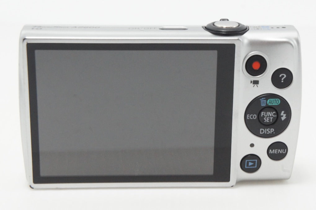 良品 Canon キヤノン PowerShot A2600 コンパクトデジタルカメラ シルバー 260616al