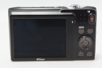 美品 Nikon ニコン COOLPIX S3100 コンパクトデジタルカメラ ファインパープル 260616av