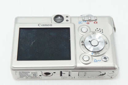 Canon キヤノン IXY DIGITAL 50 コンパクトデジタルカメラ シルバー 260616af