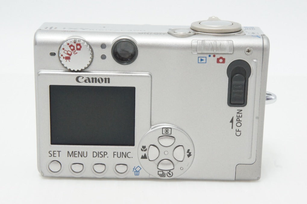 良品 Canon キヤノン IXY DIGITAL 400 コンパクトデジタルカメラ シルバー 260618o
