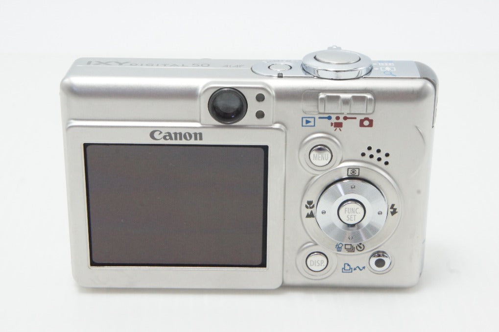 Canon キヤノン IXY DIGITAL 50 コンパクトデジタルカメラ シルバー 260618n