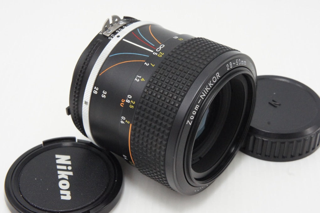 美品 Nikon ニコン Ai-S Zoom Nikkor 28-50mm F3.5 MF ズームレンズ 260618an