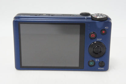 Excellent condition CASIO HIGH SPEED EXILIM EX-ZR200 Compact Digital Camera Blue 260619t