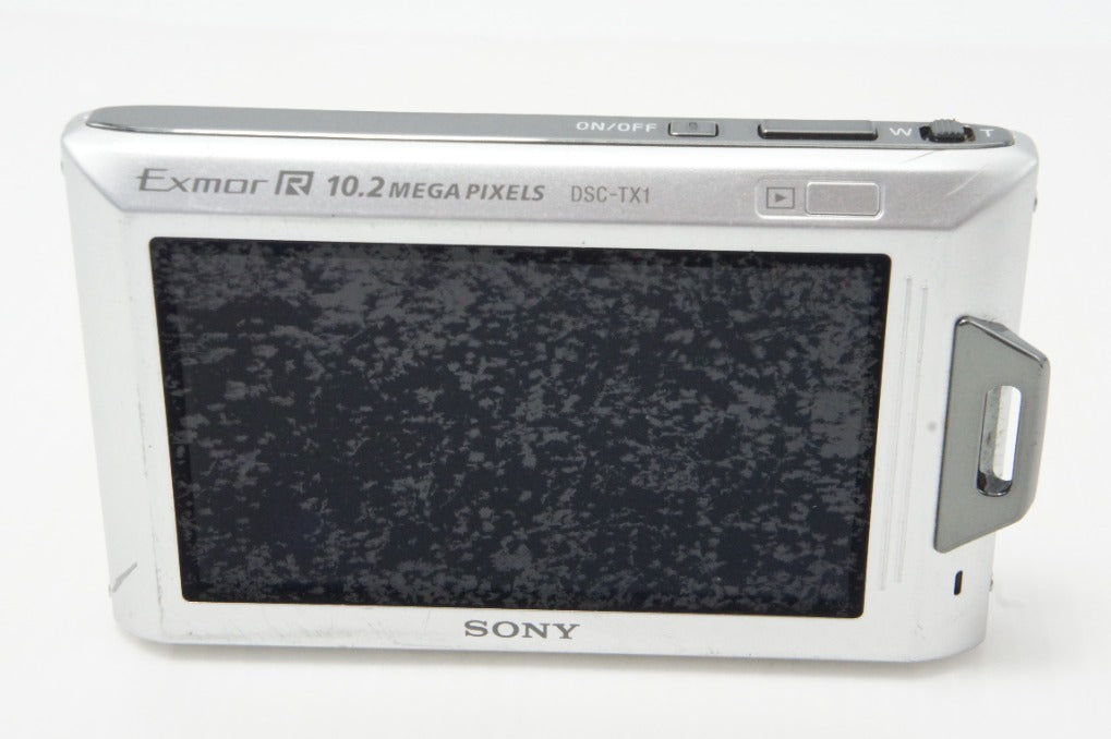 SONY ソニー Cyber-shot DSC-TX1 コンパクトデジタルカメラ シルバー 260618g