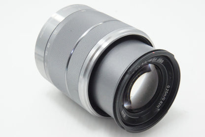 SONY ソニー E 18-55mm F3.5-5.6 OSS SEL1855 シルバー Eマウント APS-C ズームレンズ 260619q