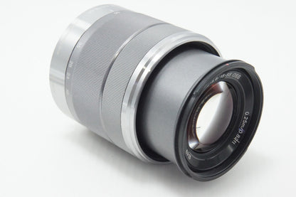SONY ソニー E 18-55mm F3.5-5.6 OSS SEL1855 シルバー Eマウント APS-C ズームレンズ 260619ab
