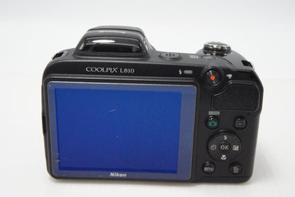Nikon ニコン COOLPIX L810 コンパクトデジタルカメラ ブラック 260620b
