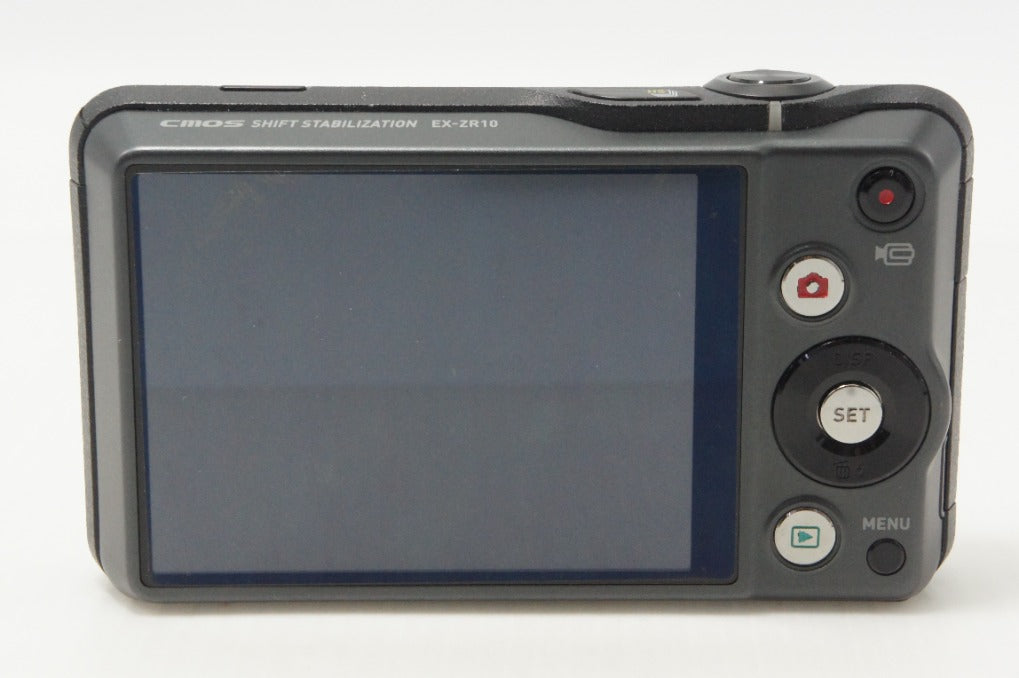 訳あり品 CASIO カシオ EXILIM EX-ZR10 コンパクトデジタルカメラ シルバー 元箱付 260620t