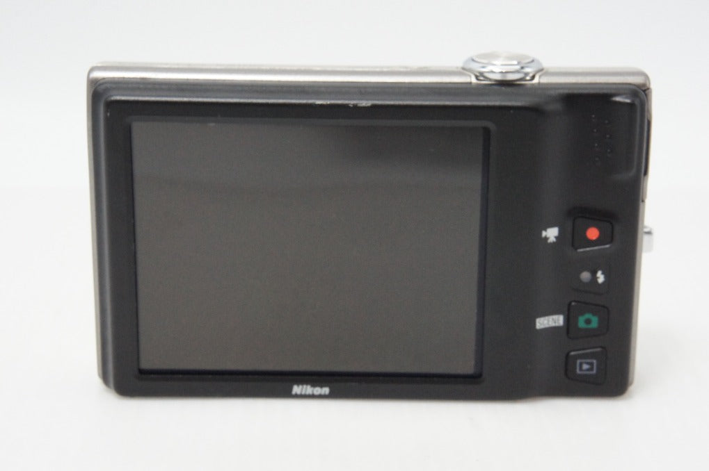 良品 Nikon ニコン COOLPIX S6100 コンパクトデジタルカメラ シャンパンシルバー 260623w