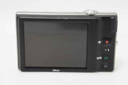 良品 Nikon ニコン COOLPIX S6100 コンパクトデジタルカメラ シャンパンシルバー 260623w