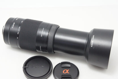 SONY ソニー AF 75-300mm F4.5-5.6 SAL75300 MINOLTA αマウント ズームレンズ フルサイズ フード付 260623h