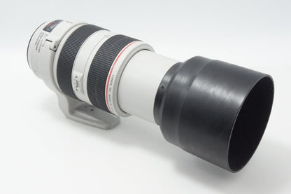 良品 Canon キヤノン EF 70-300mm F4-5.6L IS USM フルサイズ ズームレンズ フード ポーチ付 260624bc