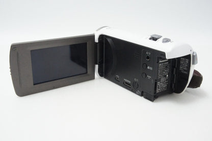 美品 Panasonic パナソニック デジタルハイビジョンビデオカメラ HC-V360M ホワイト 260624ay