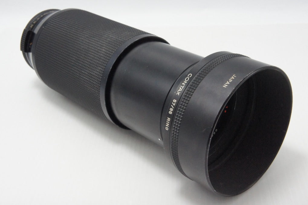 CONTAX Carl Zeiss Vario-Sonnar T* 70-210mm F3.5 AEG ヤシコンマウント CY Mount MF メタルフード付 260624bj