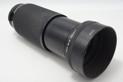 CONTAX Carl Zeiss Vario-Sonnar T* 70-210mm F3.5 AEG ヤシコンマウント CY Mount MF メタルフード付 260624bj