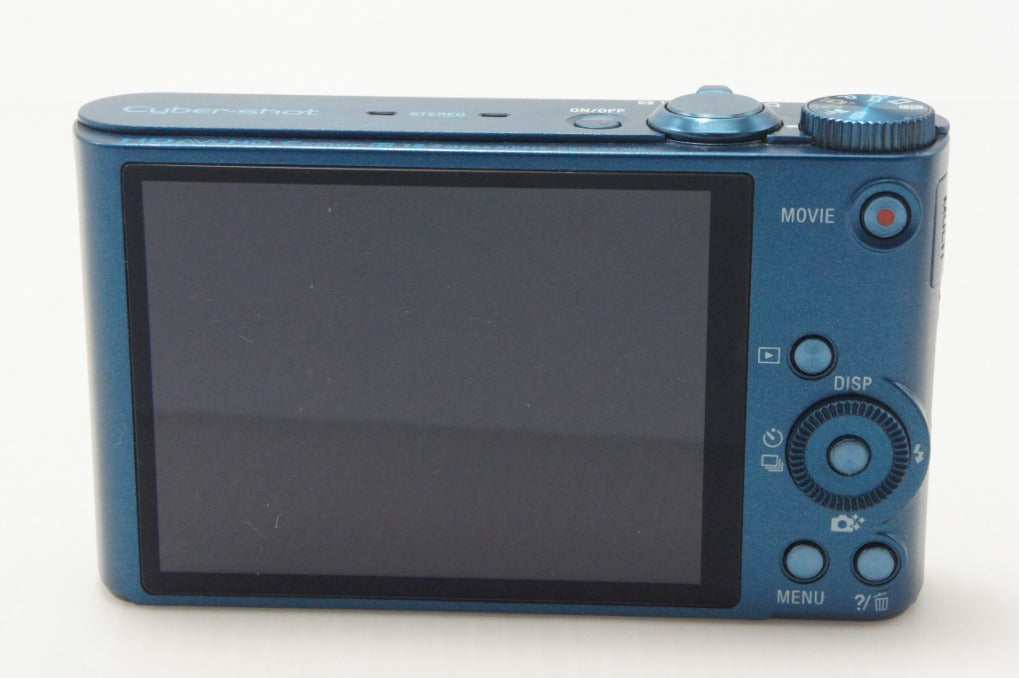 美品 SONY ソニー Cyber-shot DSC-WX300 コンパクトデジタルカメラ ブルー 260624z