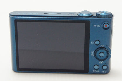 美品 SONY ソニー Cyber-shot DSC-WX300 コンパクトデジタルカメラ ブルー 260624z