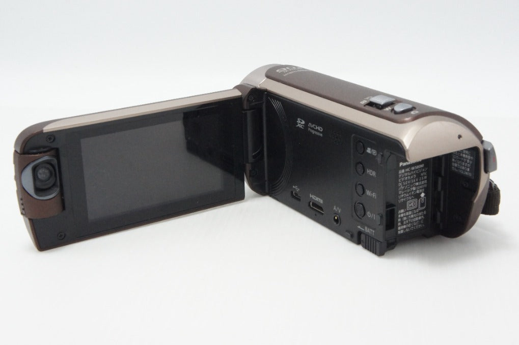 美品 Panasonic パナソニック HC-W580M デジタルビデオカメラ ブラウン 260625t