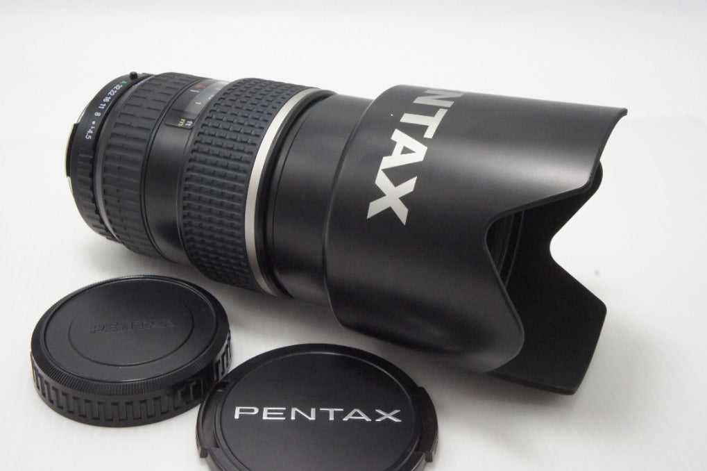 良品 ペンタックス smc PENTAX FA 645 80-160mm F4.5 中判レンズ フード ケース付 260624br