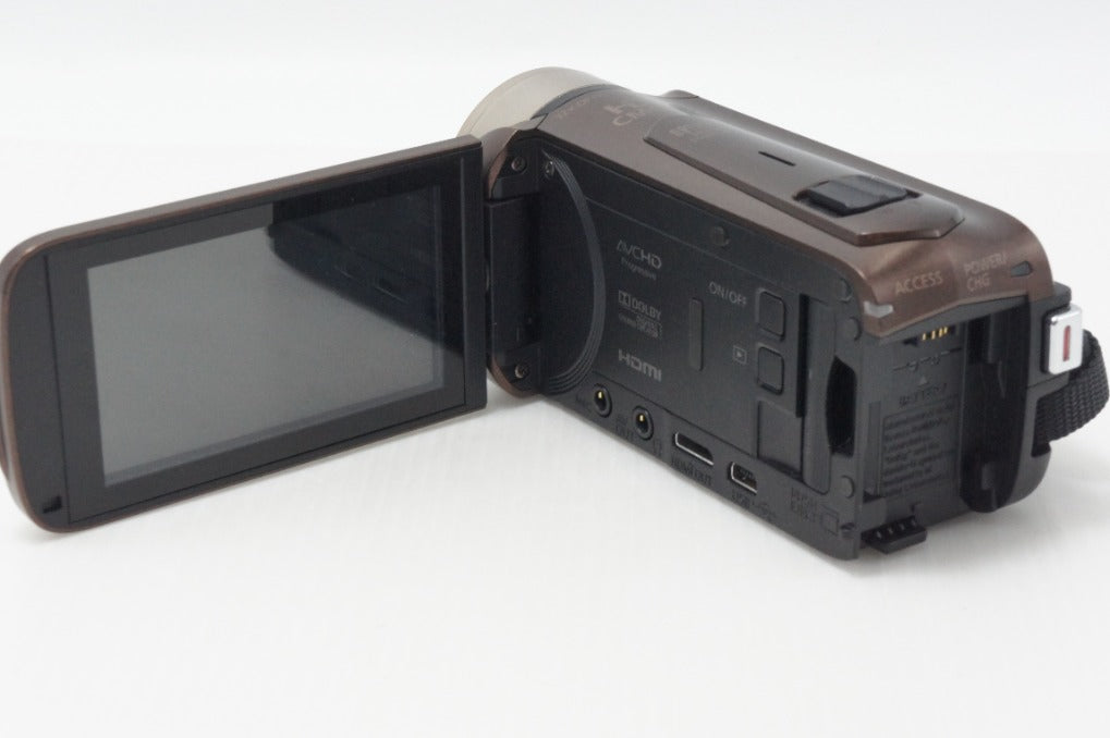 美品 Canon キヤノン iVIS HF R52 ハイビジョンデジタルビデオカメラ ブラウン 260626aa