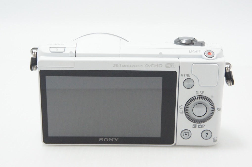 良品 SONY ソニー α5000 ボディ ILCE-5000 ミラーレス一眼カメラ ホワイト 元箱付 260626ae