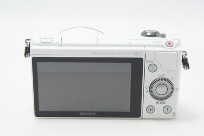 良品 SONY ソニー α5000 ボディ ILCE-5000 ミラーレス一眼カメラ ホワイト 元箱付 260626ae