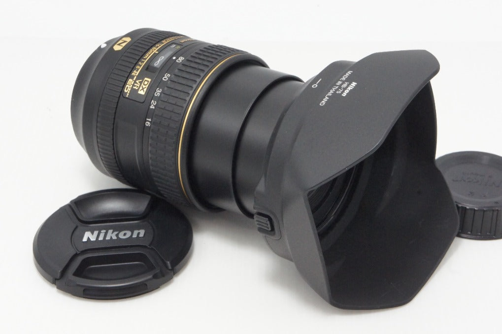 美品 Nikon ニコン AF-S DX NIKKOR 16-80mm F2.8-4E ED VR APS-C ズームレンズ フード付 260616g