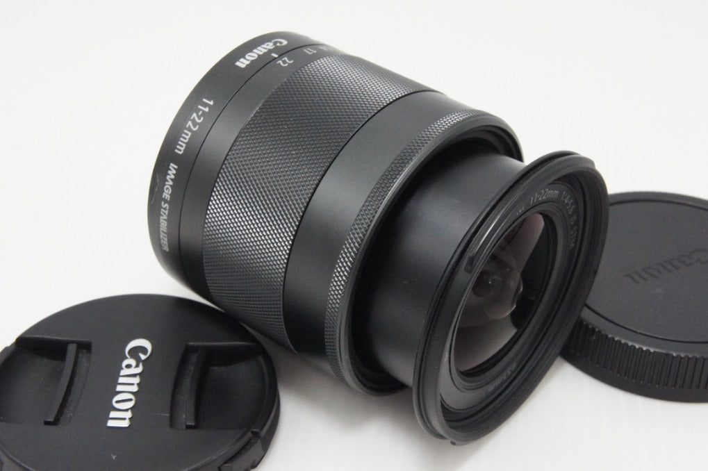 Canon キヤノン EF-M 11-22mm F4-5.6 IS STM EF-Mマウント ズームレンズ ブラック 260616u