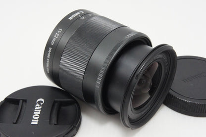 Canon キヤノン EF-M 11-22mm F4-5.6 IS STM EF-Mマウント ズームレンズ ブラック 260616u