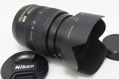 美品 Nikon ニコン AF-S DX ZOOM NIKKOR 18-70mm F3.5-4.5G IF ED APS-C ズームレンズ フード付 260616ao