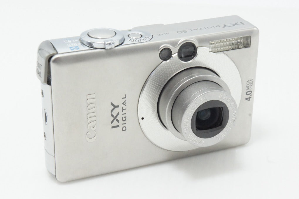Canon キヤノン IXY DIGITAL 50 コンパクトデジタルカメラ シルバー 260616af
