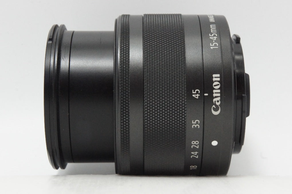Canon キヤノン EF-M 15-45mm F3.5-6.3 IS STM EF-Mマウント ズームレンズ ブラック 260616v