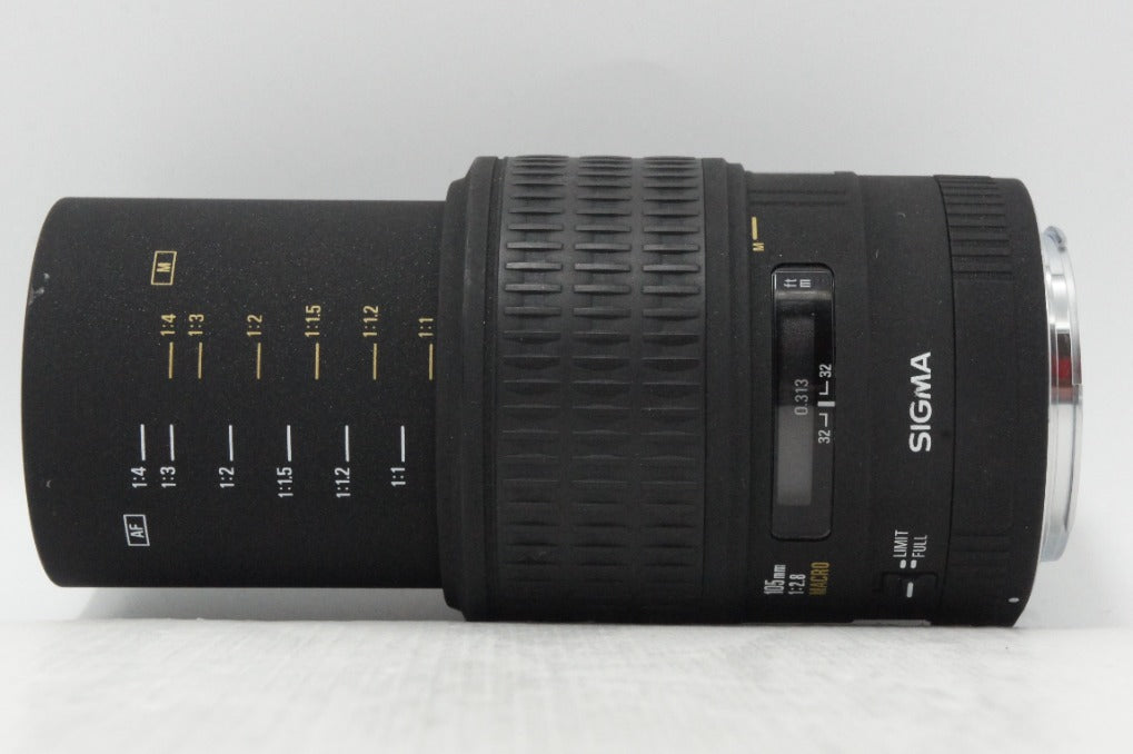 訳あり品 SIGMA シグマ AF 105mm F2.8 EX MACRO Canon キヤノン EFマウント 単焦点レンズ 260616c