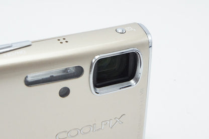 Nikon ニコン COOLPIX S52 コンパクトデジタルカメラ ベージュゴールド 260618c