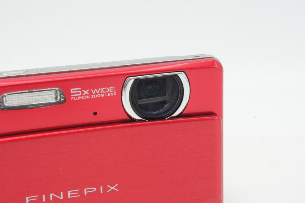 美品 FUJIFILM フジフィルム FinePix Z90 コンパクトデジタルカメラ レッド 元箱付 260620d