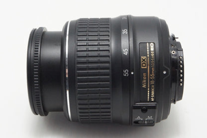 良品 Nikon ニコン AF-S DX NIKKOR 18-55mm F3.5-5.6G ED II APS-C ズームレンズ 260620ab
