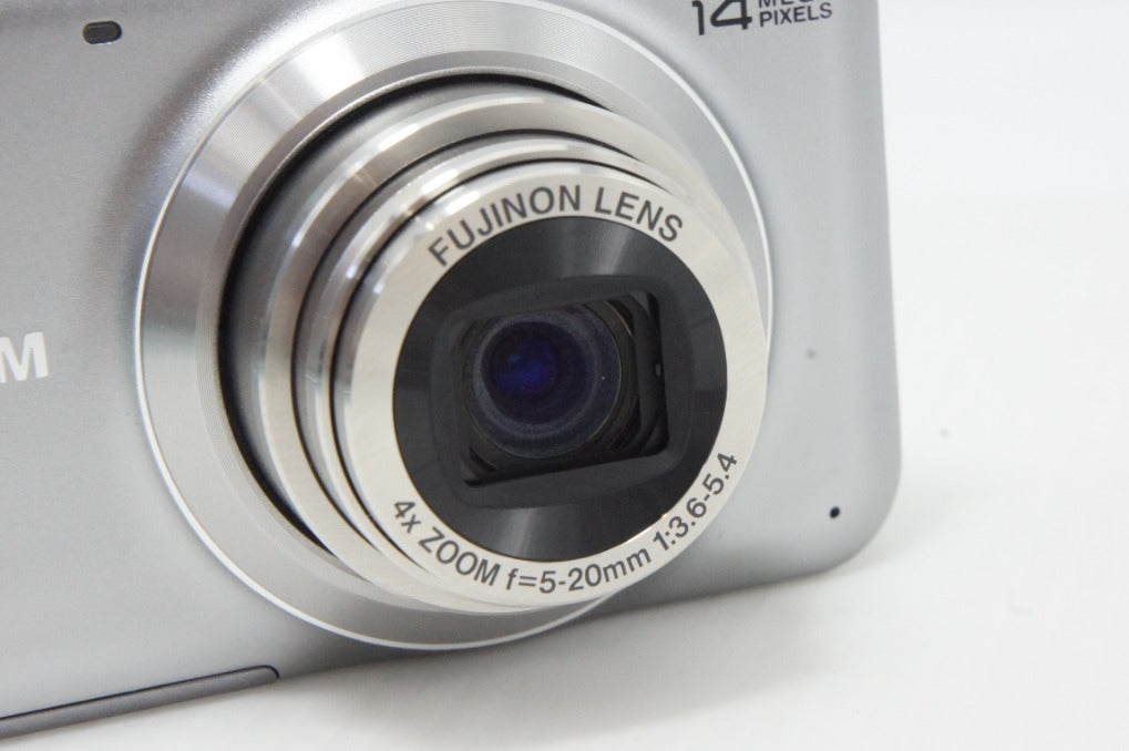 美品 FUJIFILM フジフィルム FinePix JX180 コンパクトデジタルカメラ シルバー 元箱付 260620r