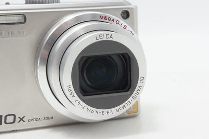 良品 Panasonic パナソニック LUMIX DMC-TZ5 コンパクトデジタルカメラ シルバー 元箱付 260618i