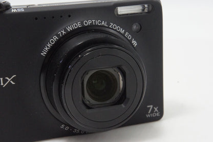 Nikon ニコン COOLPIX S6000 コンパクトデジタルカメラ ノーブルブラック 元箱付 260616aj