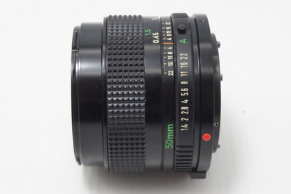 Canon キヤノン New FD 50mm F1.4 FDマウント MF 単焦点レンズ 260623b