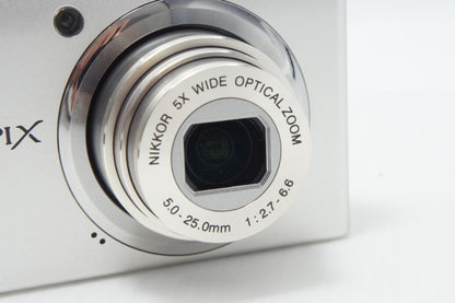 良品 Nikon ニコン COOLPIX S570 コンパクトデジタルカメラ シルバー 260624ai