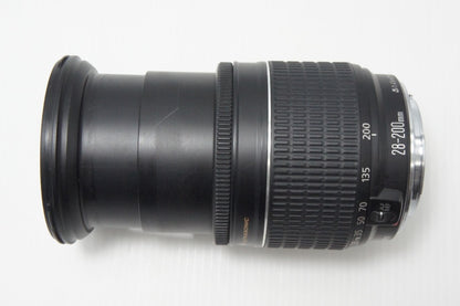 Canon キヤノン EF 28-200mm F3.5-5.6 USM フルサイズ ズームレンズ フード ポーチ付 260624bd