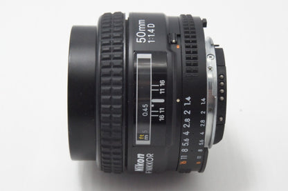 Nikon ニコン AF NIKKOR 50mm F1.4D フルサイズ 単焦点レンズ 260624bk