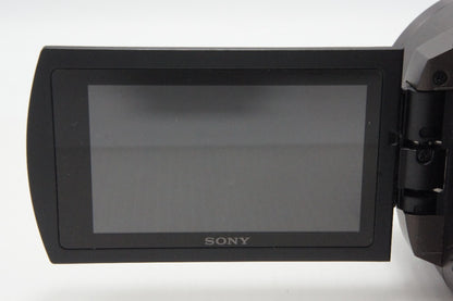 美品 SONY ソニー Handycam FDR-AX40 デジタル4Kビデオカメラレコーダー ブラウン ケース付 260624a