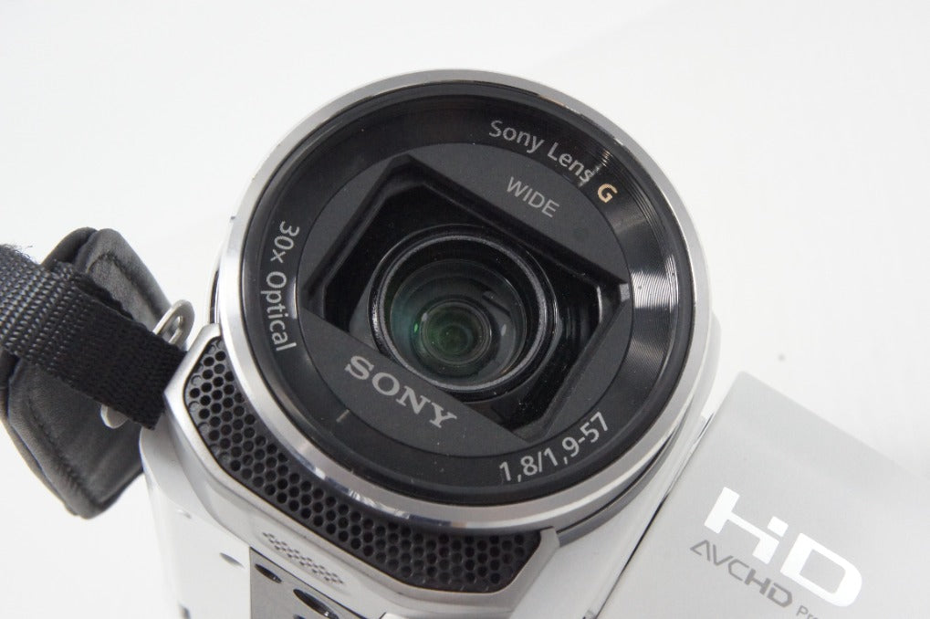 良品 SONY ソニー デジタルビデオカメラ Handycam HDR-CX535 ホワイト 260624ad