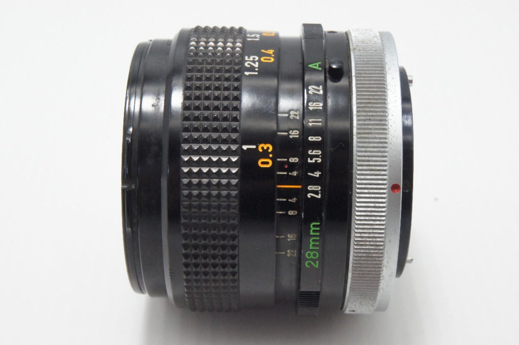 Canon キヤノン FD 28mm F2.8 S.C. FDマウント MF 単焦点レンズ 260624bl
