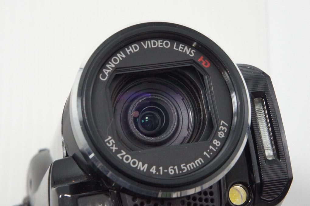 良品 Canon キヤノン iVIS HF M32 デジタルビデオカメラ ブラック 260624ar
